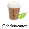 gobelets carton jetable pas cher